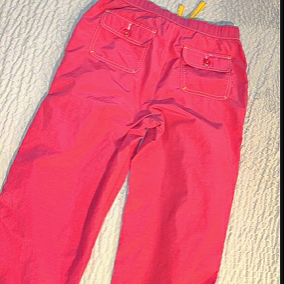 🗺️ Lands' End Girl's Playful Pants Roll up, Side Strap to convert to Capris EUC - Picture 6 of 12